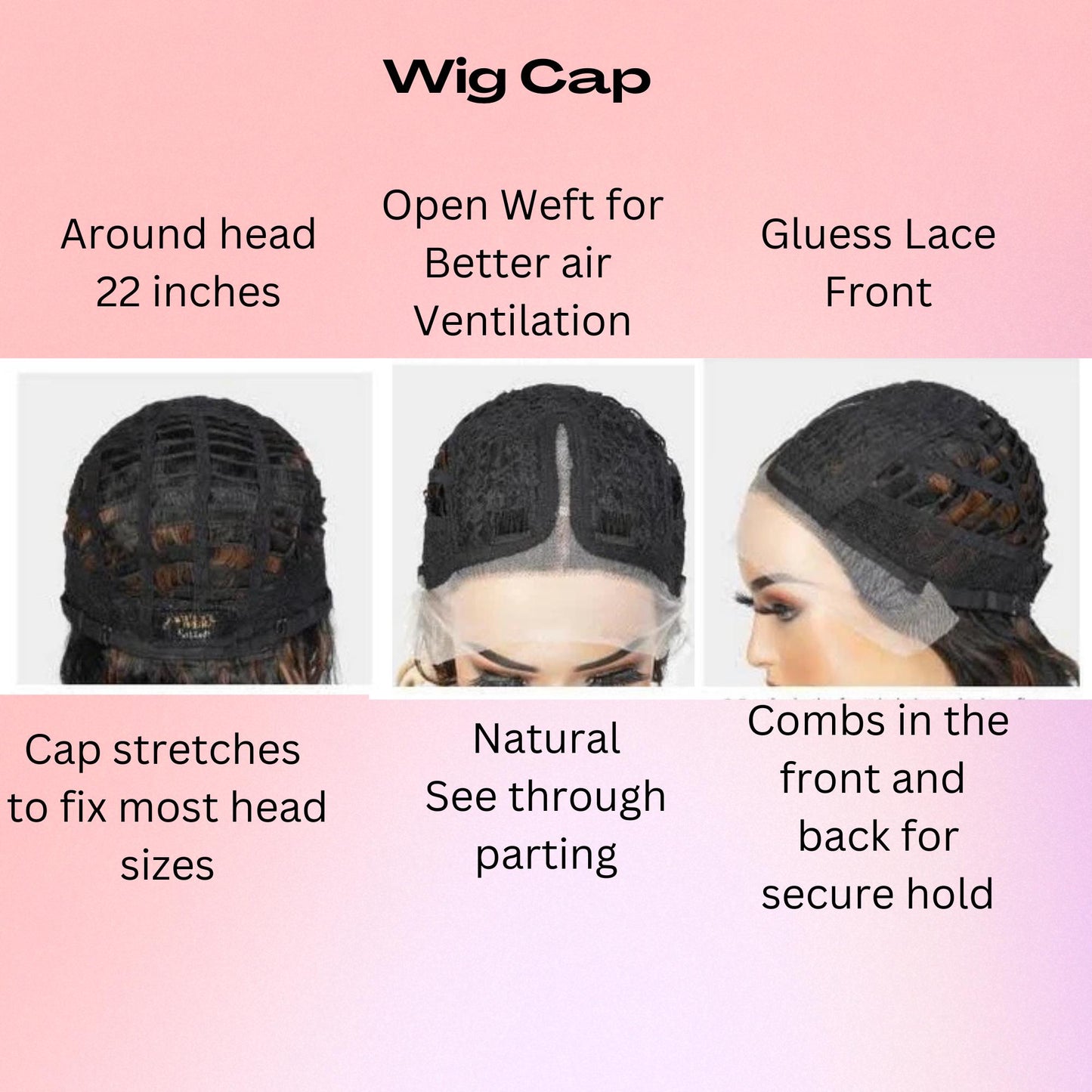 Rainbow Highway T-Part Lace Wig – 20 inches Black Wig with Vibrant Front Highlights | Glueless, Lightweight & Easy to Style