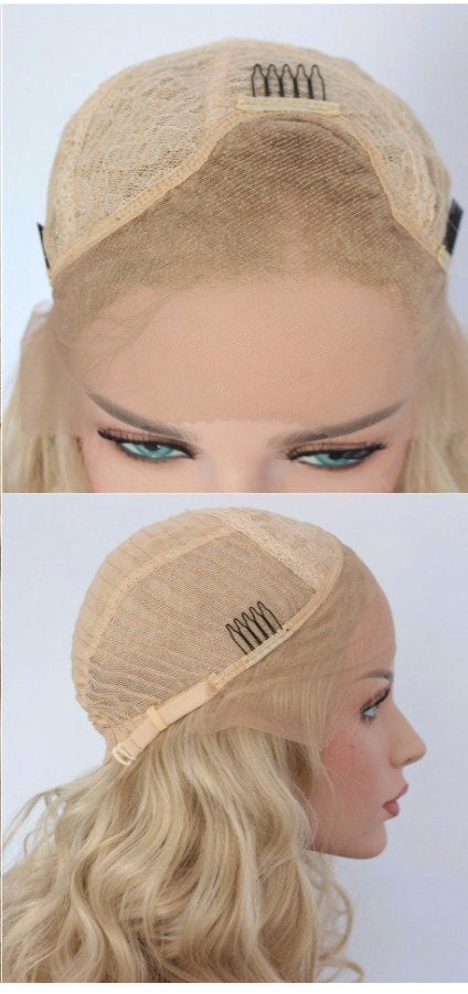 Marilyn Monroe Neon Yellow Lace front wig