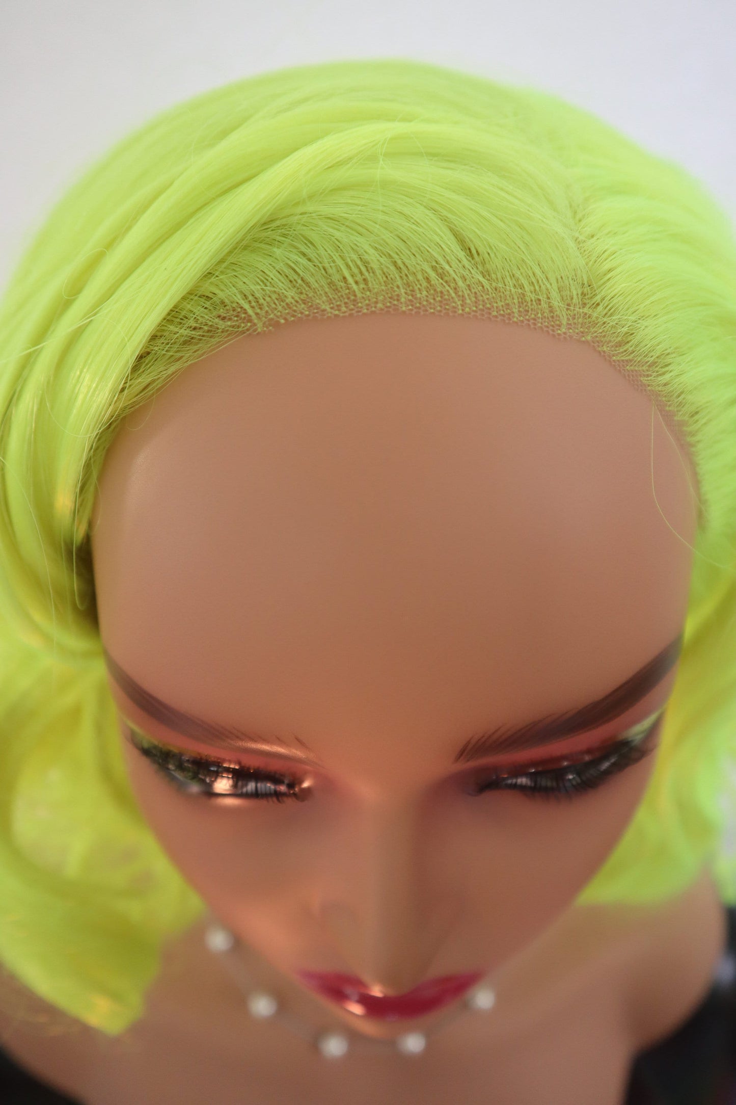 Marilyn Monroe Neon Yellow Lace front wig