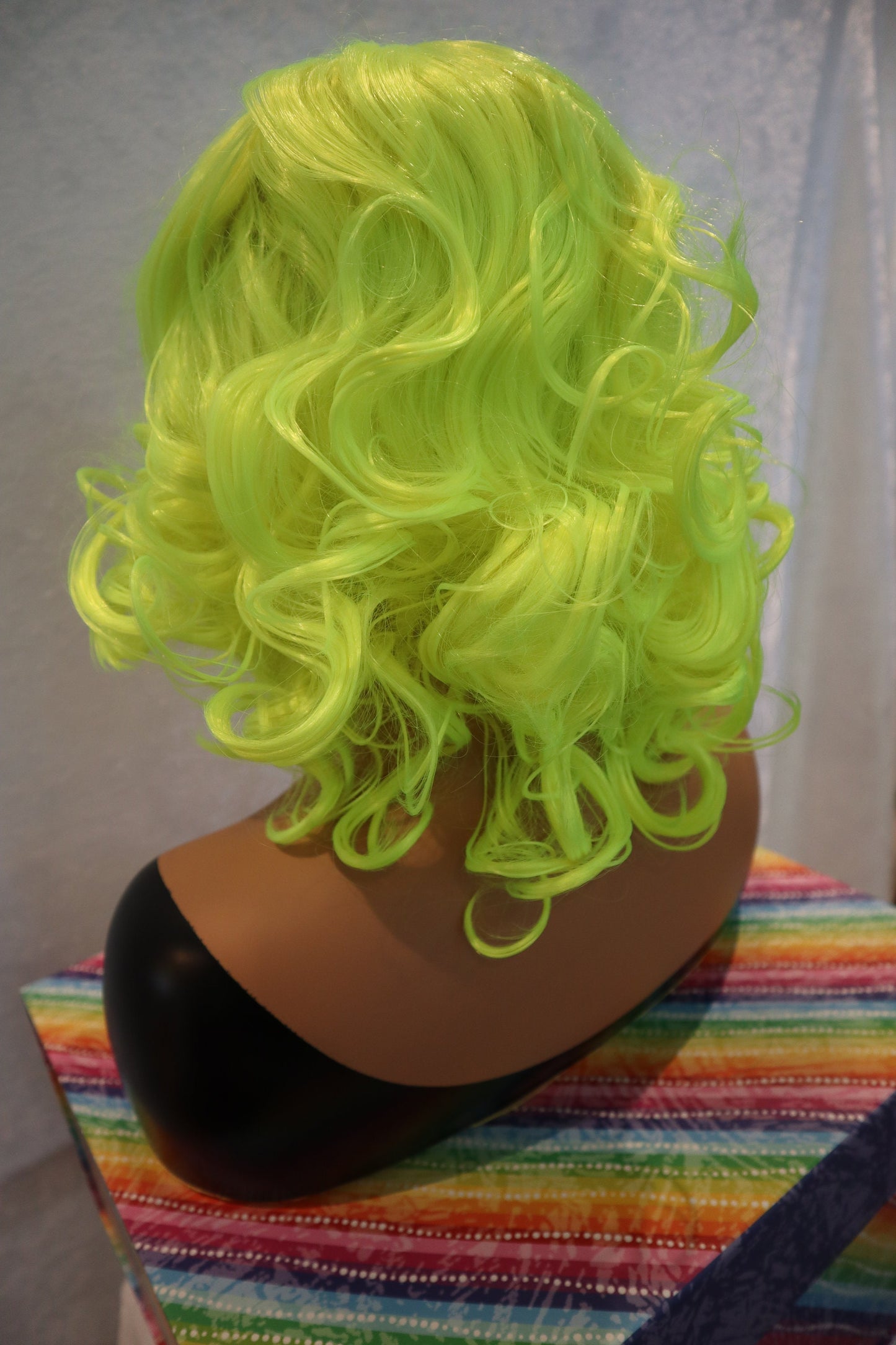 Marilyn Monroe Neon Yellow Lace front wig